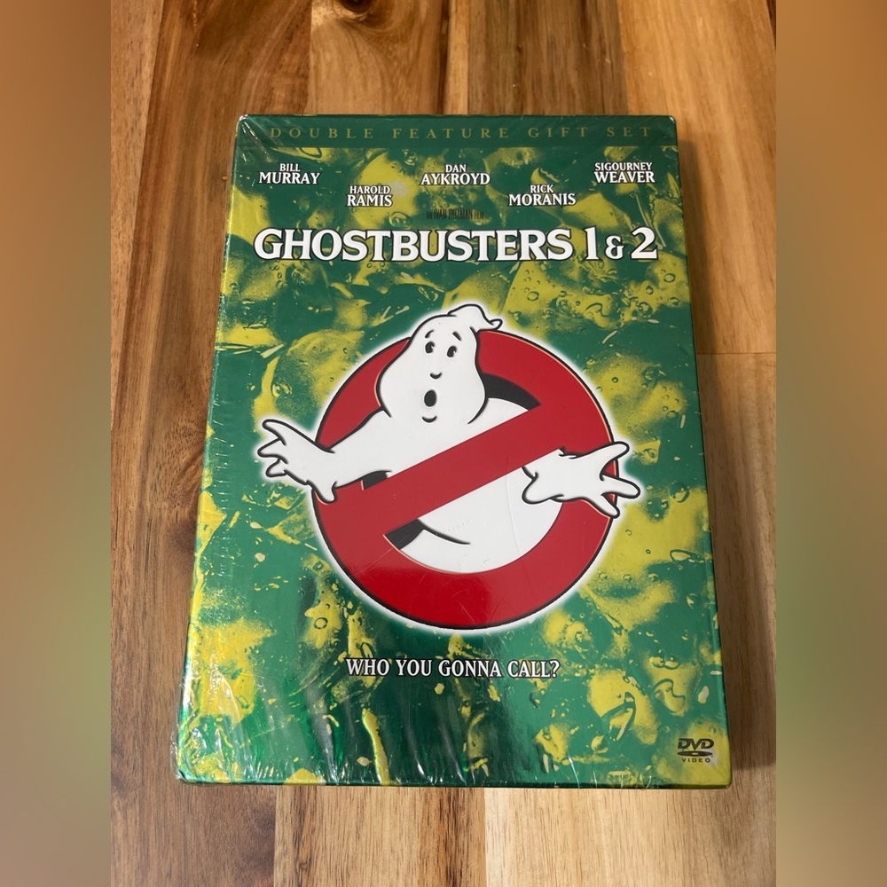 NWT Ghostbusters 1 & 2 Double Feature DVD Set